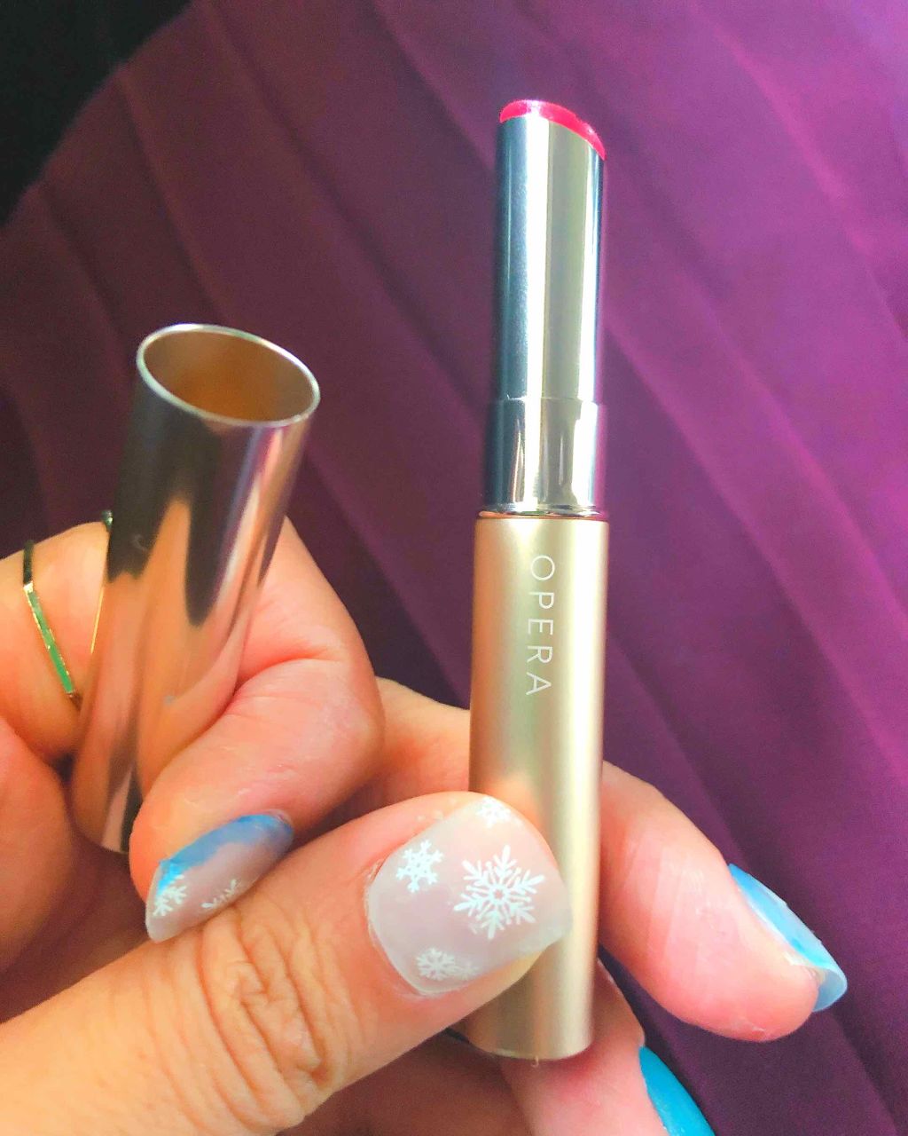 オペラ シアーリップカラー RN/OPERA/リップグロスを使ったクチコミ（2枚目）