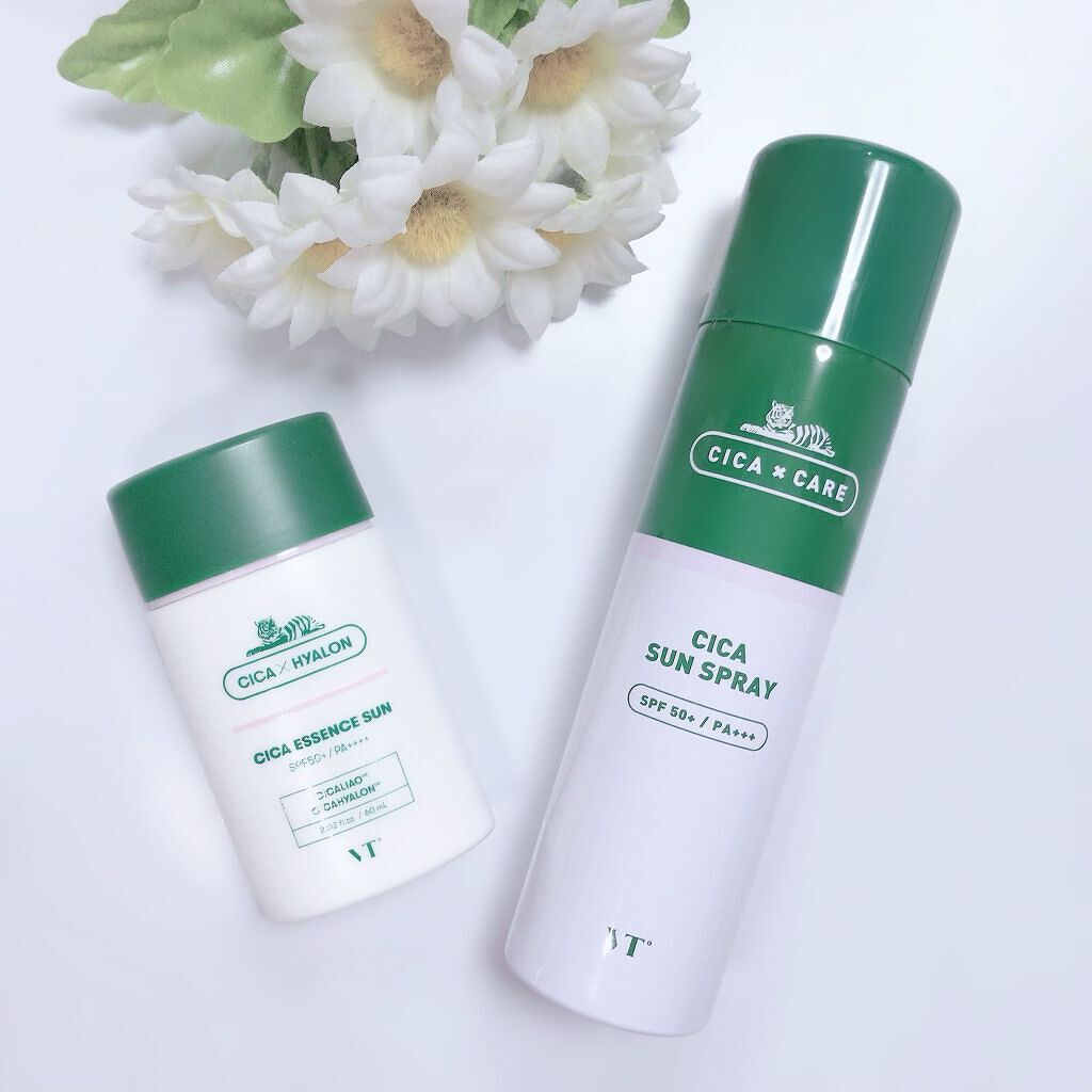 CICA SUN SPRAY/VT/日焼け止めミスト・スプレーを使ったクチコミ（1枚目）