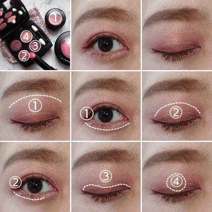 スモール アイシャドウ/M・A・C/単色アイシャドウを使ったクチコミ(4枚目)