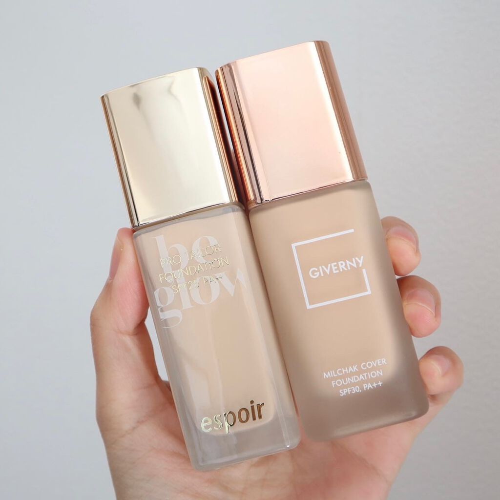 ビーグローファンデーション/espoir/リキッドファンデーションを使ったクチコミ(6枚目)