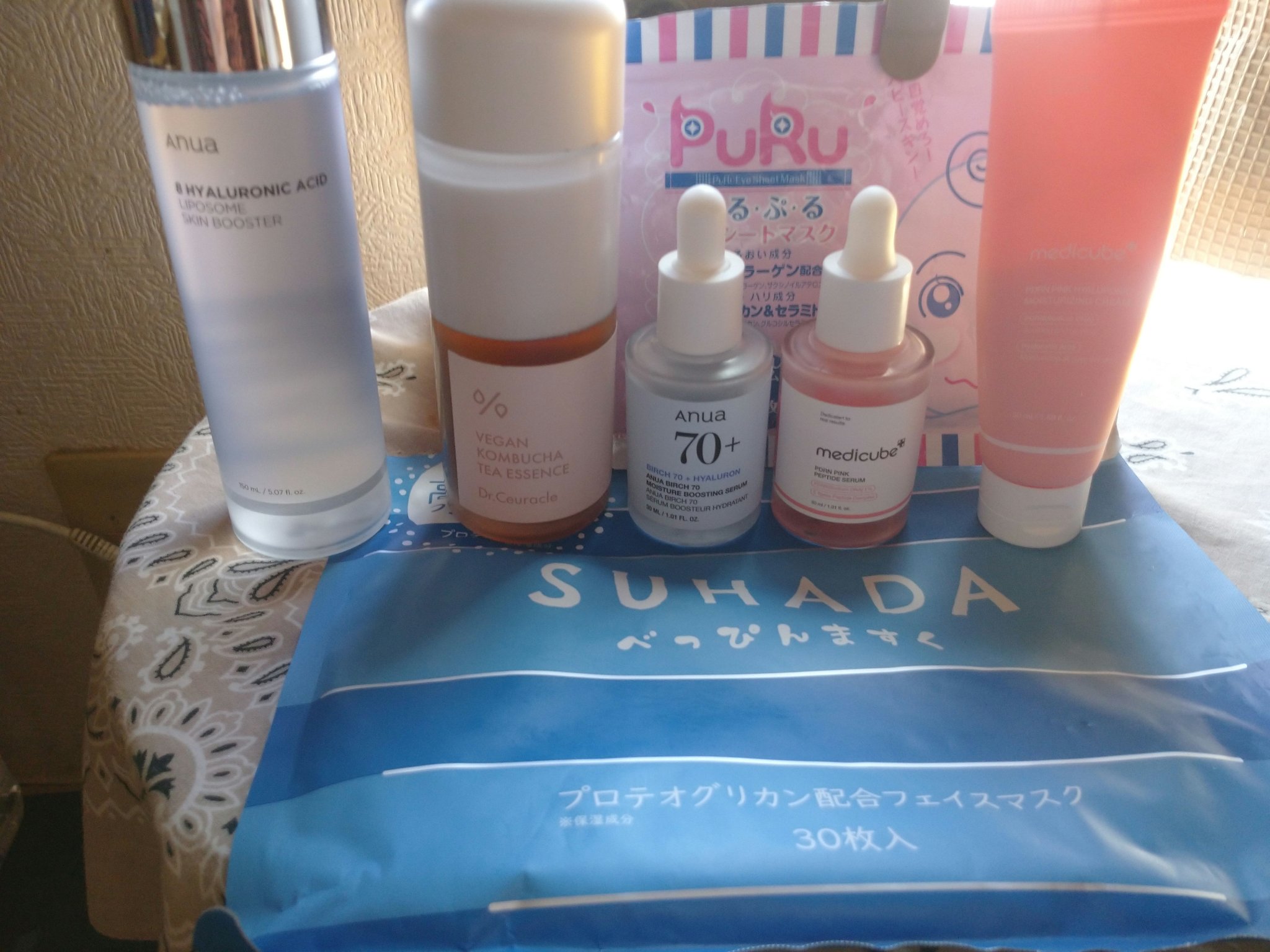 SUHADA  べっぴんますく プロテオグリカン/Stay Free/シートマスク・パックを使ったクチコミ（1枚目）