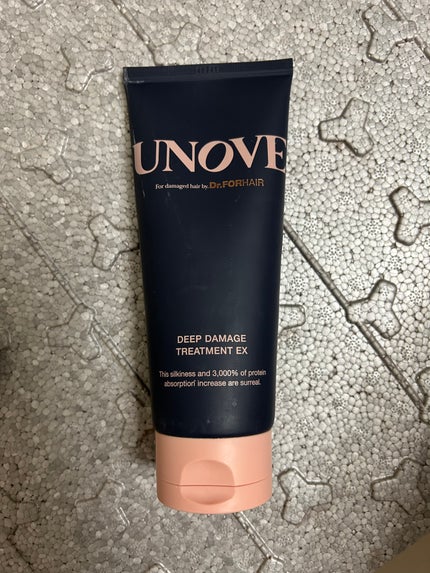 ディープダメージトリートメントEX/UNOVE/洗い流すヘアトリートメントを使ったクチコミ(3枚目)