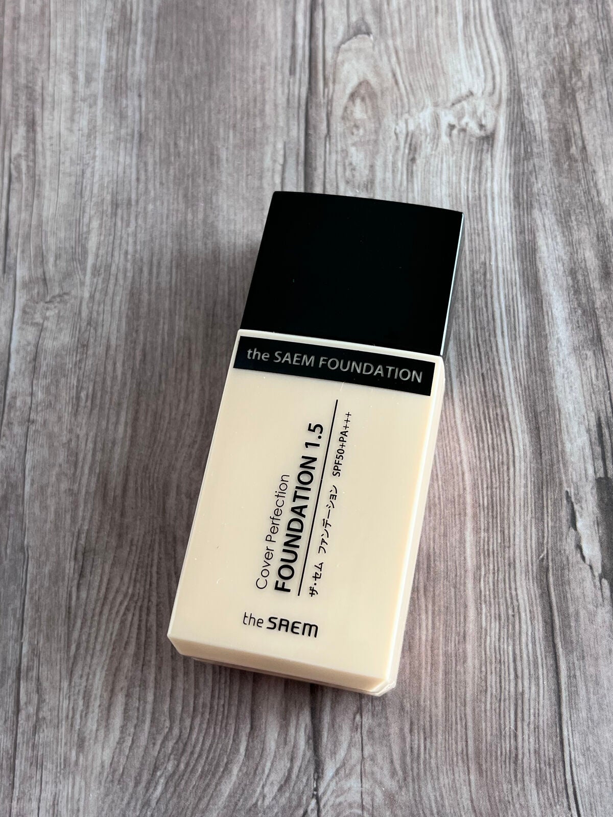 ザ・セム CPファンデーション/the SAEM/リキッドファンデーションを使ったクチコミ(1枚目)