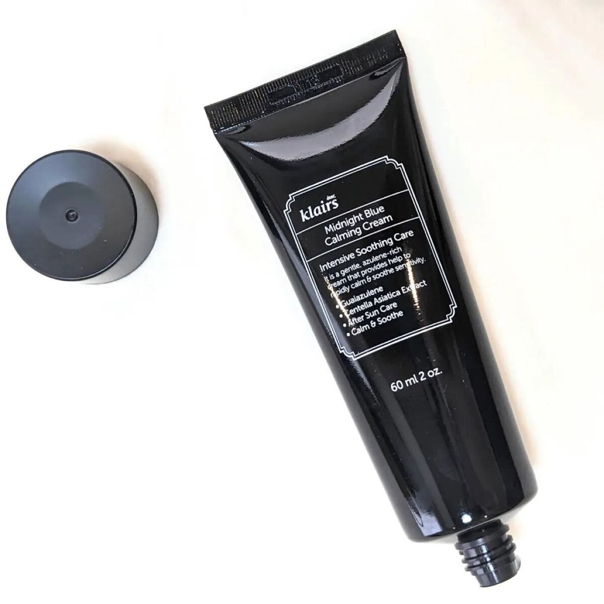 ミッドナイトブルーカーミングクリーム/Klairs/フェイスクリームを使ったクチコミ（2枚目）