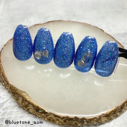 ⋆͛🦖⋆͛aomi on LIPS 「オリジナルフラッシュブルー!チラチラオーロラも光ってて可愛くで..」(7枚目)