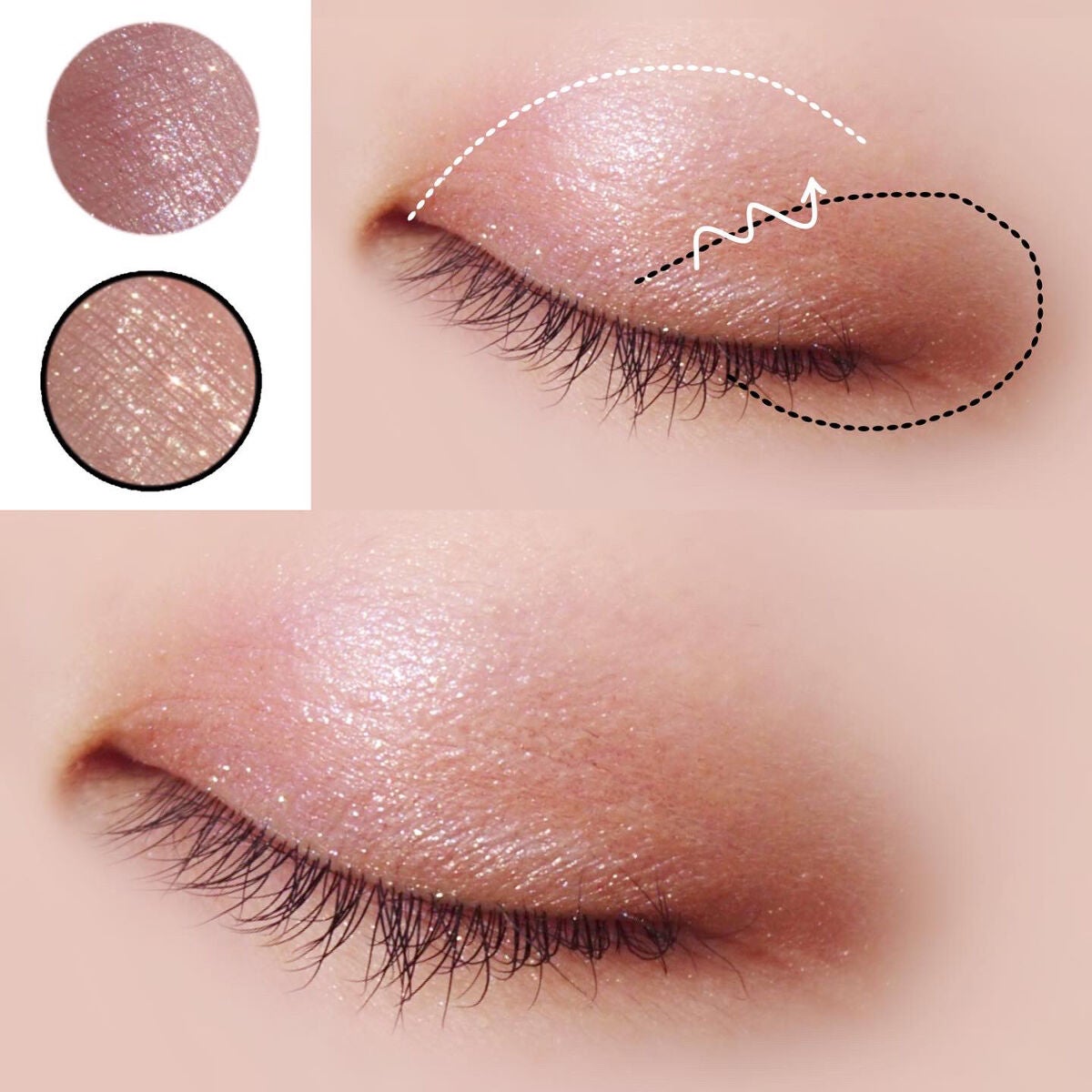 パラドゥ シングルアイシャドウ /パラドゥ/単色アイシャドウを使ったクチコミ(7枚目)