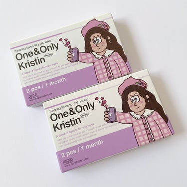 One & Only Kristin/Hapa kristin/カラーコンタクトレンズを使ったクチコミ（8枚目）