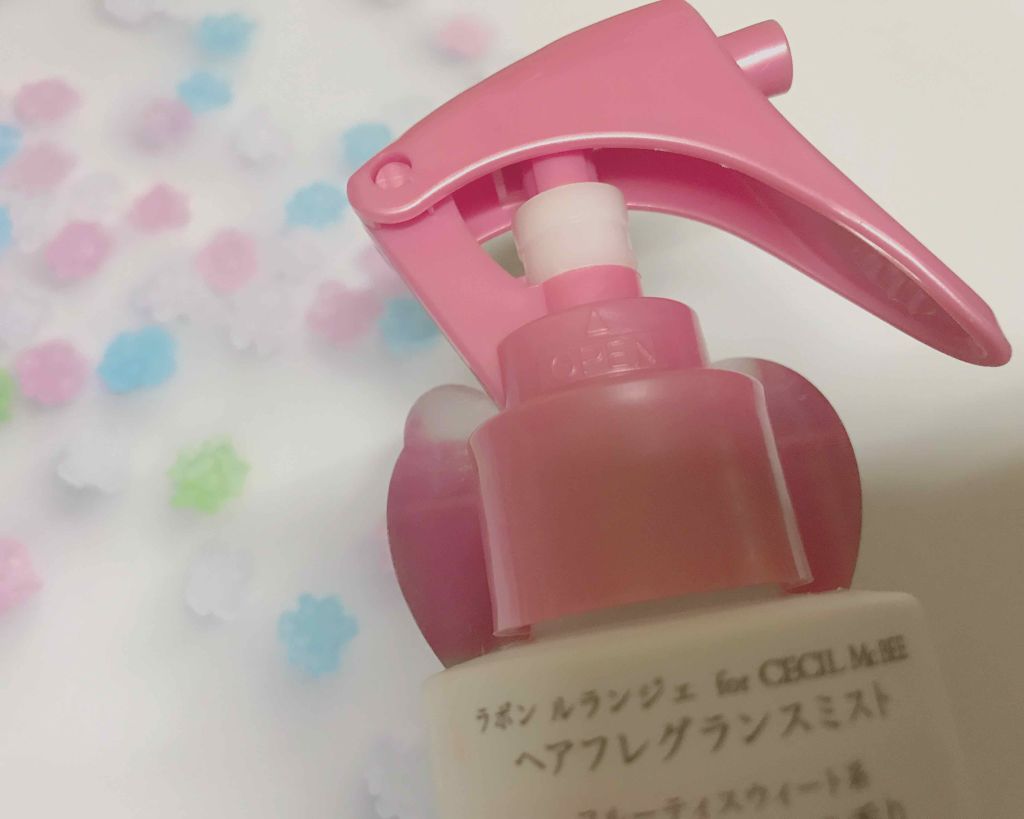 ラボン for CECIL MACBEE セシルマクビー ヘアフレグランスミスト ラブリーシック/ラボン/ヘアミストを使ったクチコミ(3枚目)