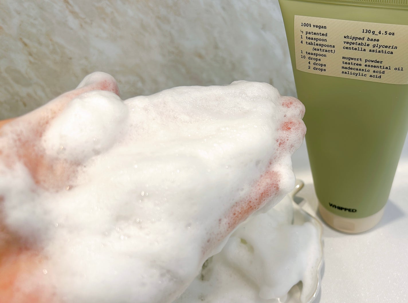 ヴィーガンパッククレンザーチューブ/WHIPPED/洗顔フォームを使ったクチコミ(6枚目)