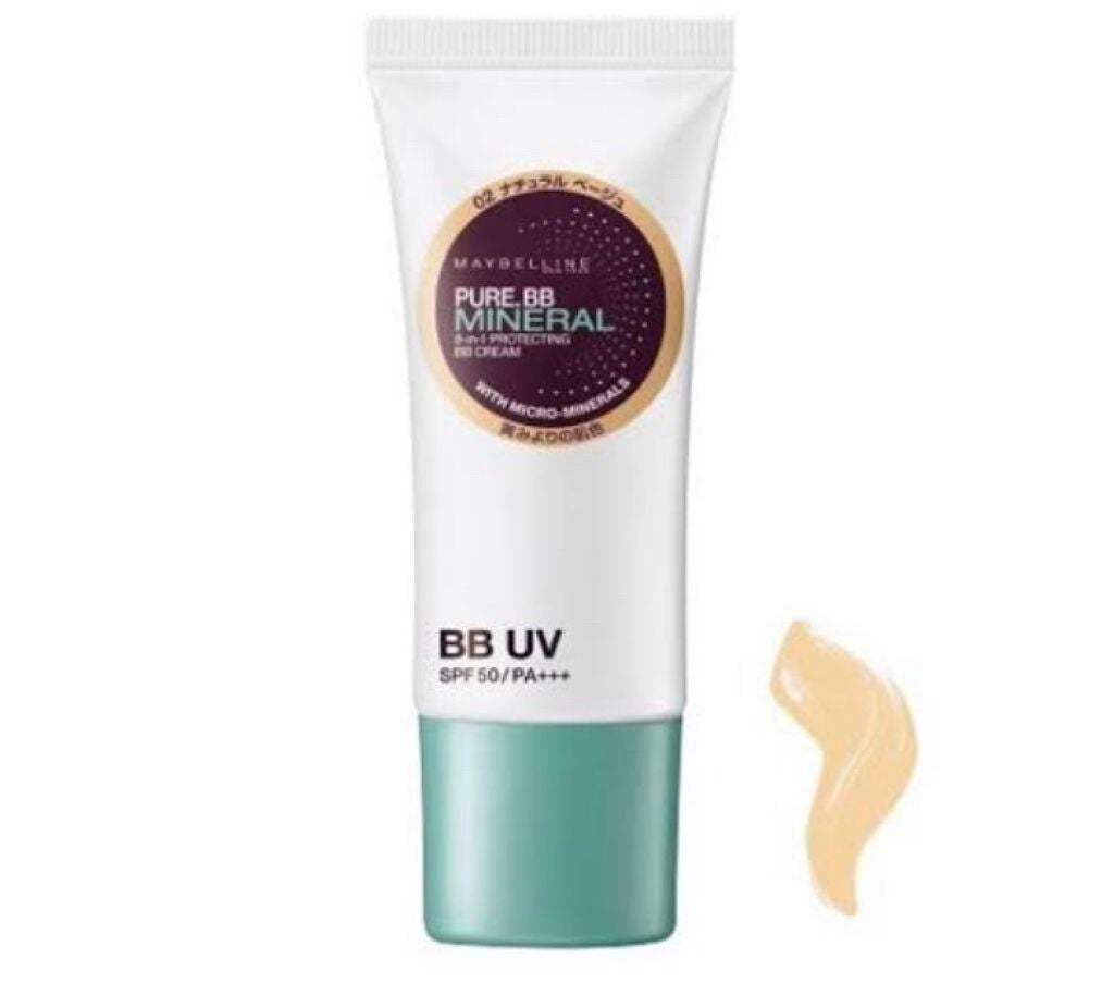 ピュアミネラル BB クリーム UV/MAYBELLINE NEW YORK/BBクリームを使ったクチコミ(1枚目)