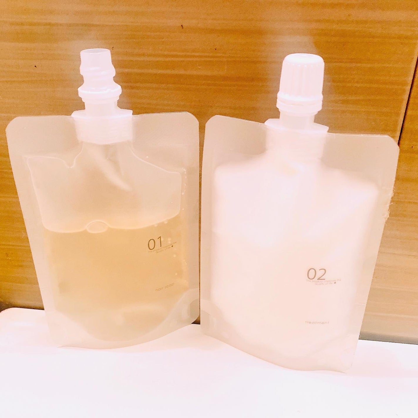 ヘアケアトライアルセット/QUEEN'S BATHROOM/トライアルキットを使ったクチコミ(2枚目)