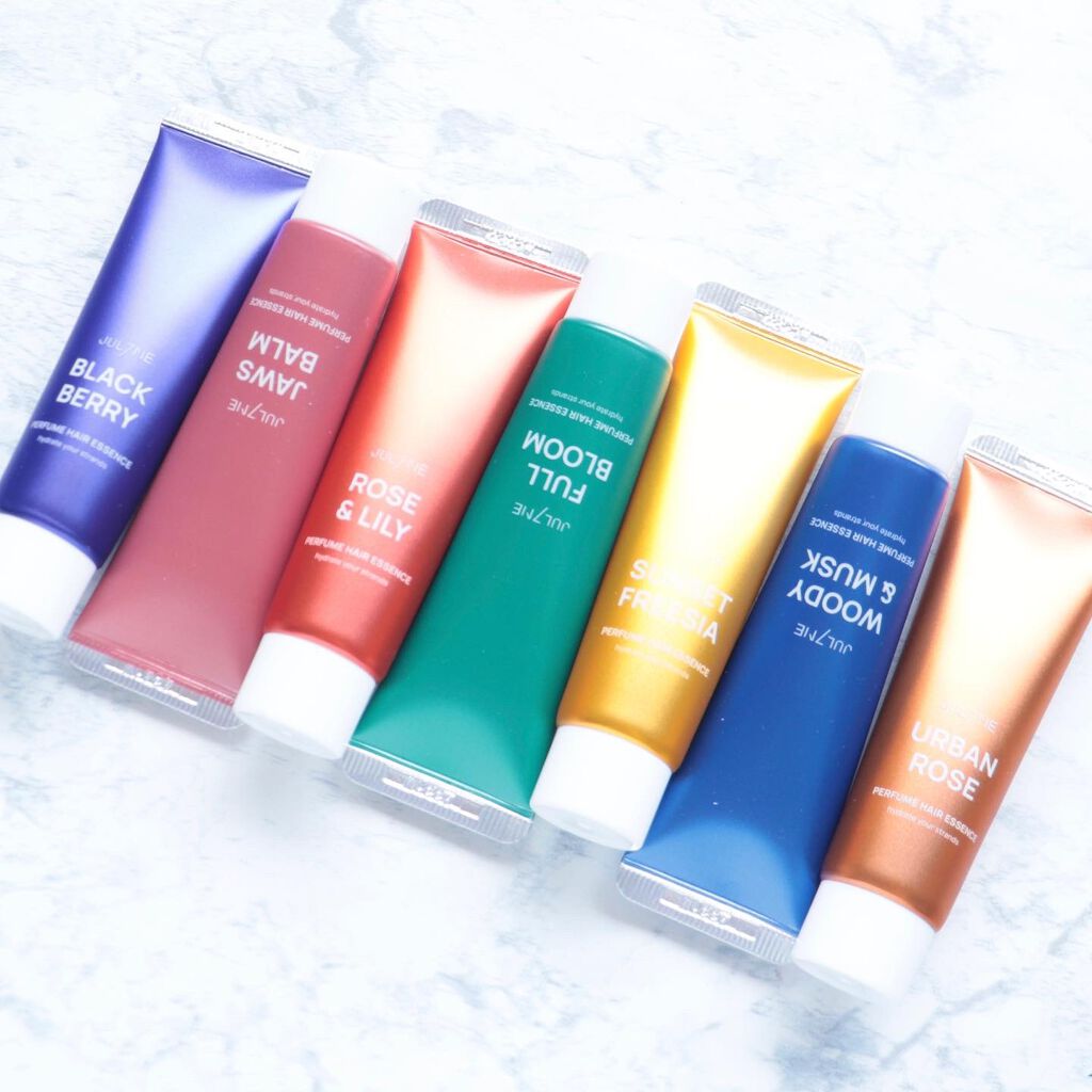 パフュームヘアエッセンス/JUL7ME/ヘアトリートメントを使ったクチコミ（2枚目）