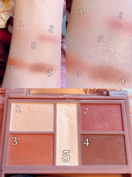 パーフェクトスタイリストアイズ/キャンメイク/アイシャドウパレットを使ったクチコミ(4枚目)