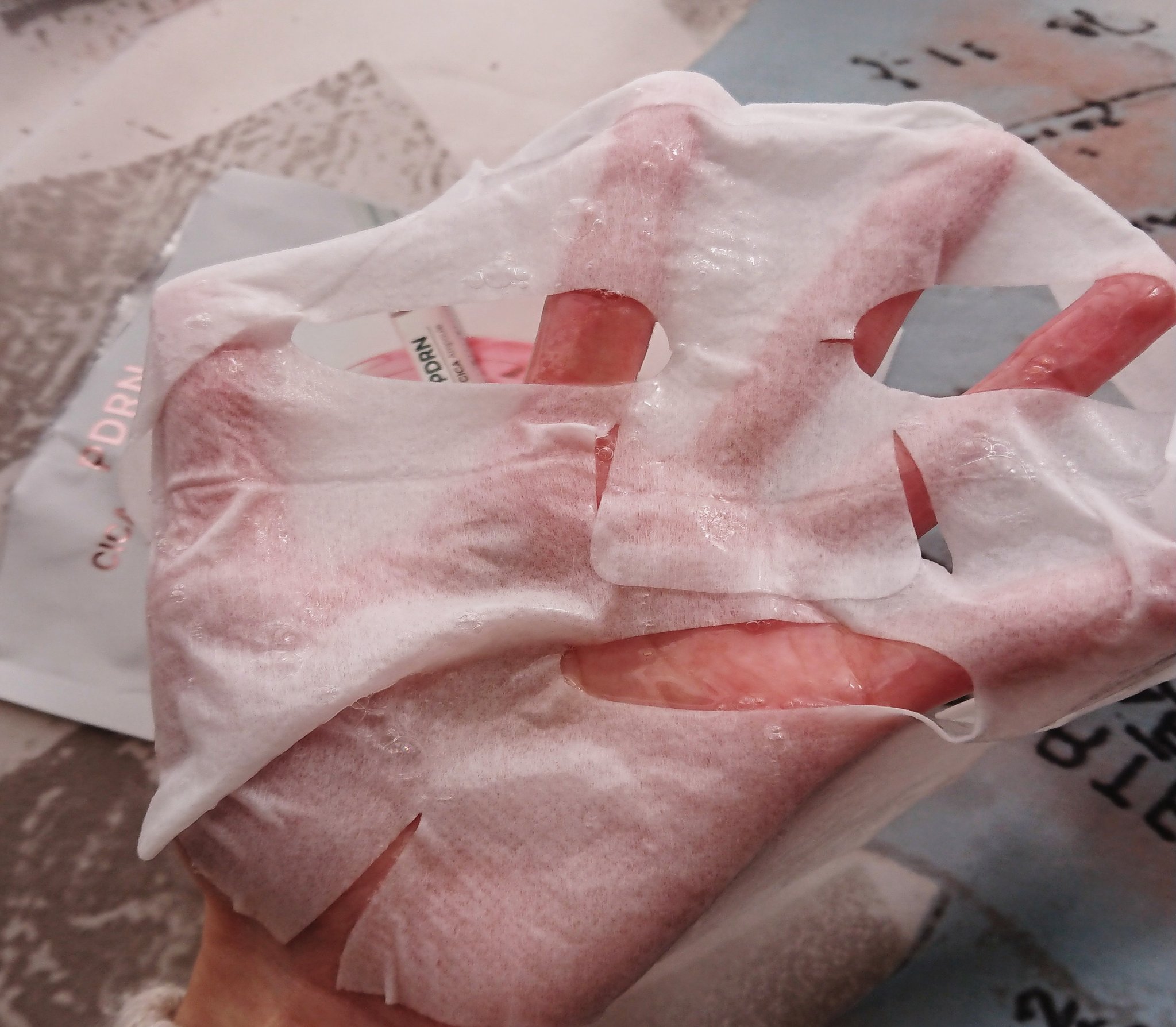 PDRNCICAマスクパック/derDM/シートマスク・パックを使ったクチコミ（3枚目）