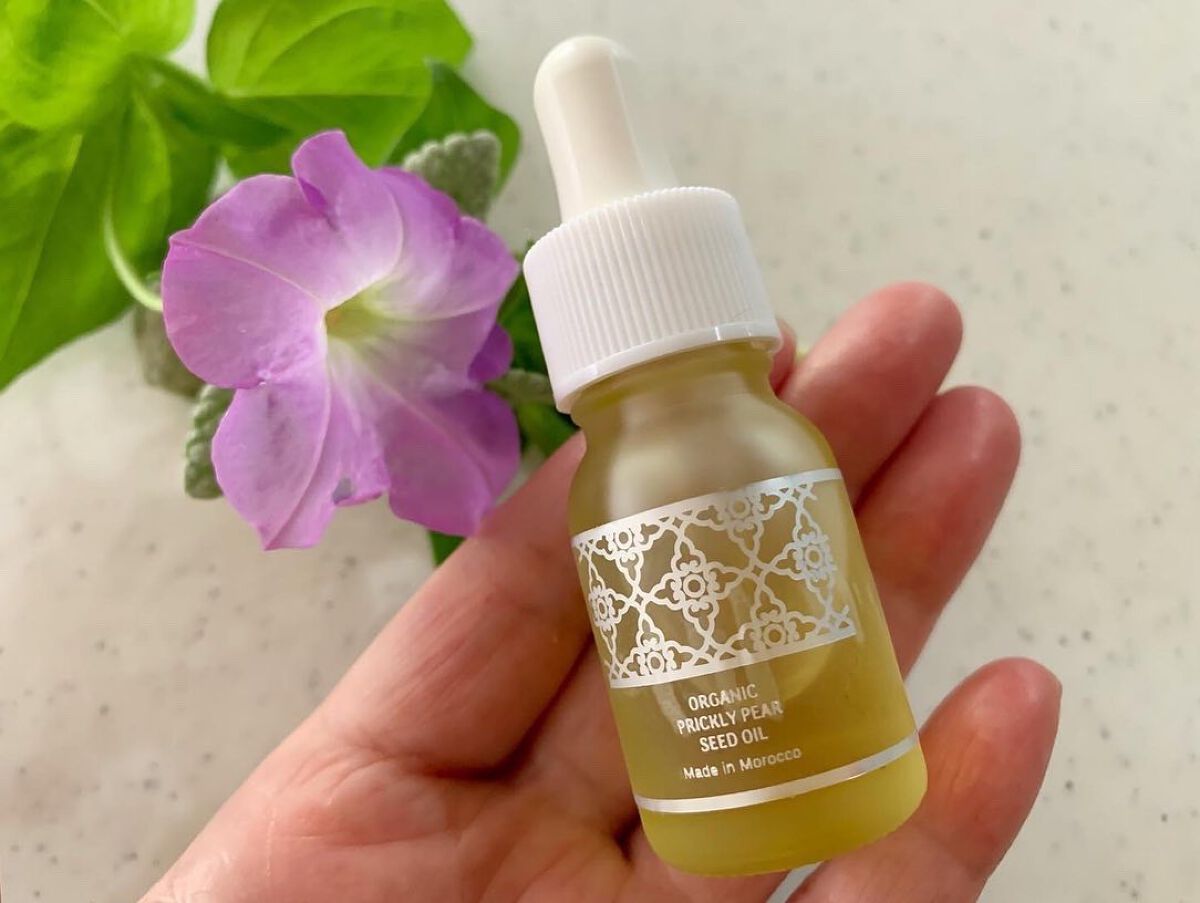 モロッコ100%オーガニック ウチワサボテンオイル/Natural Majesty/フェイスオイルを使ったクチコミ(1枚目)