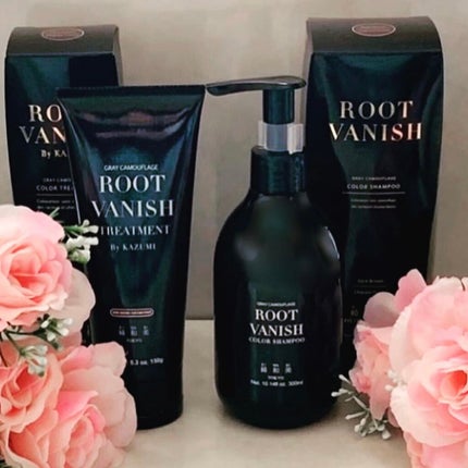 ROOT VANISH 白髪染めカラーシャンプー/ トリートメント/綺和美/市販シャンプーを使ったクチコミ(1枚目)