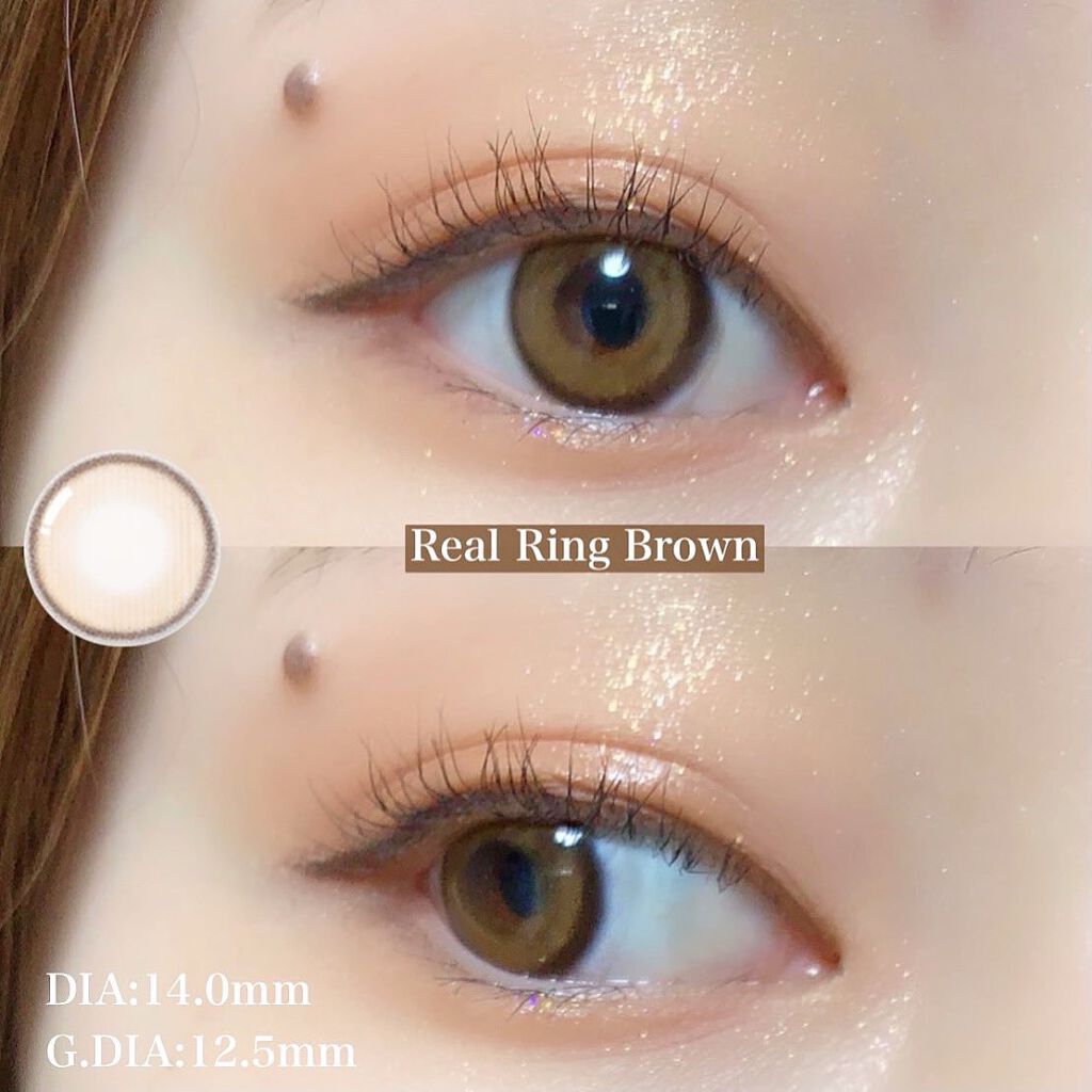 Real Ring 1Month/OLENS/1ヶ月(1MONTH)カラコンを使ったクチコミ(2枚目)