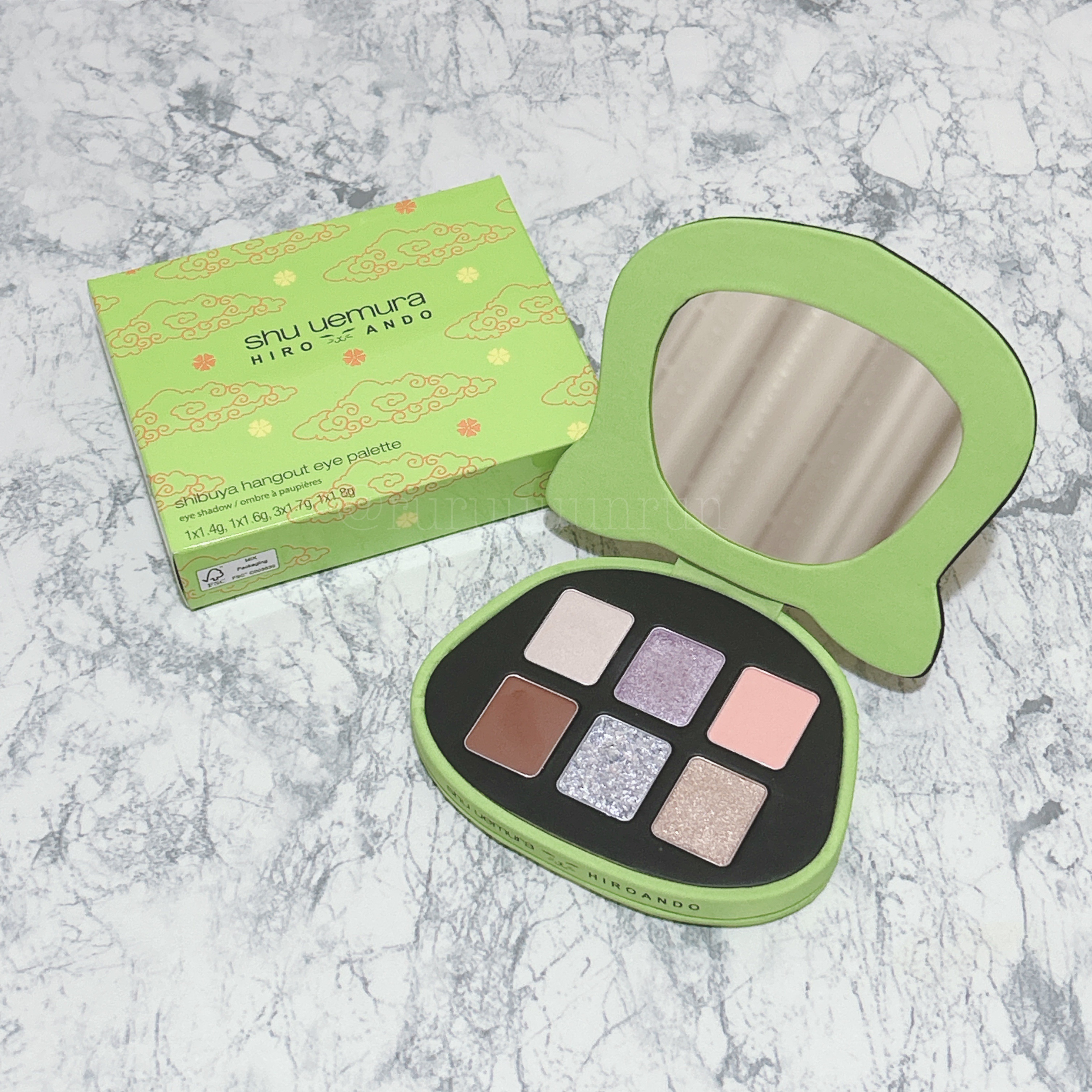 シブヤ ハングアウト アイパレット（シュウ ウエムラ × アンドウ・ヒロ）/shu uemura/パウダーアイシャドウを使ったクチコミ（1枚目）