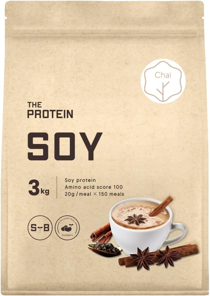 THE PROTEIN ソイプロテイン チャイ風味 3kg