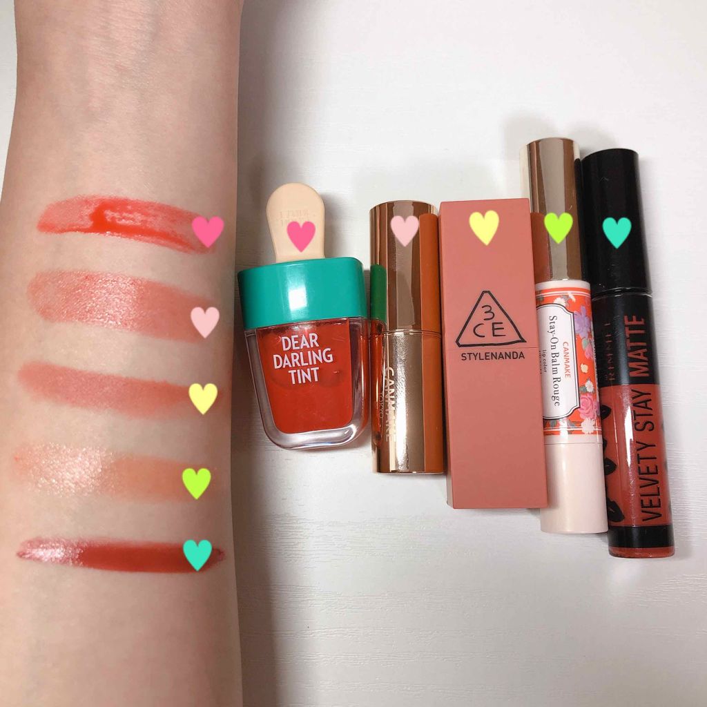 3CE MOOD RECIPE LIP COLOR/3CE/口紅を使ったクチコミ（2枚目）