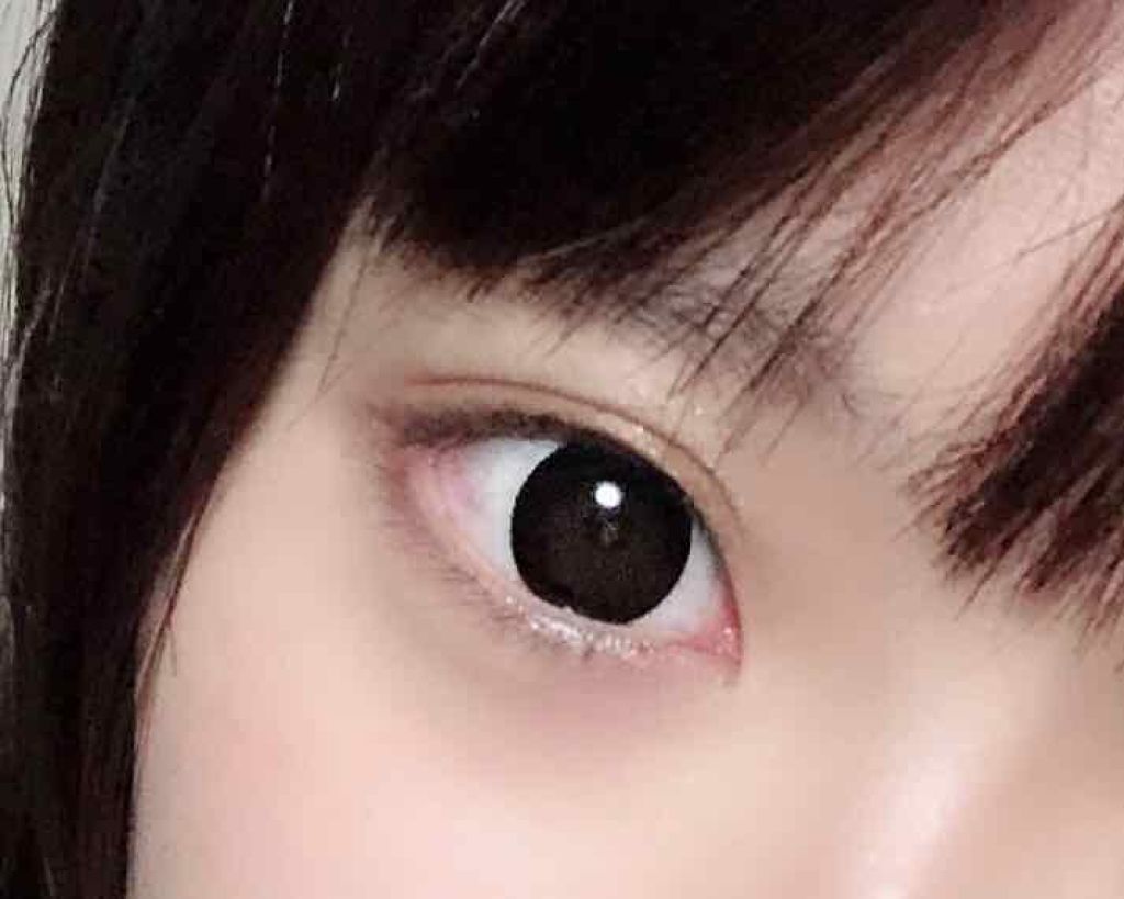 Tough Black/TeAmo/カラーコンタクトレンズを使ったクチコミ(1枚目)