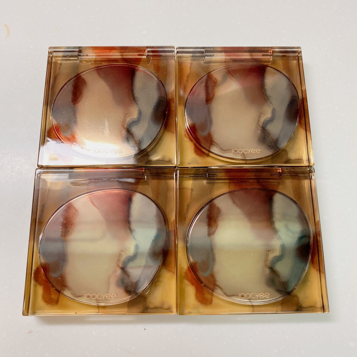 遊染インクスマッジパレット/Joocyee/アイシャドウパレットを使ったクチコミ(2枚目)