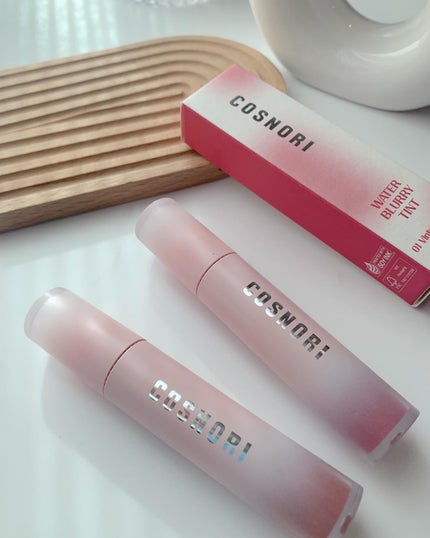 コスノリ ウォーターブラーリーティント/COSNORI/リップティントを使ったクチコミ(4枚目)