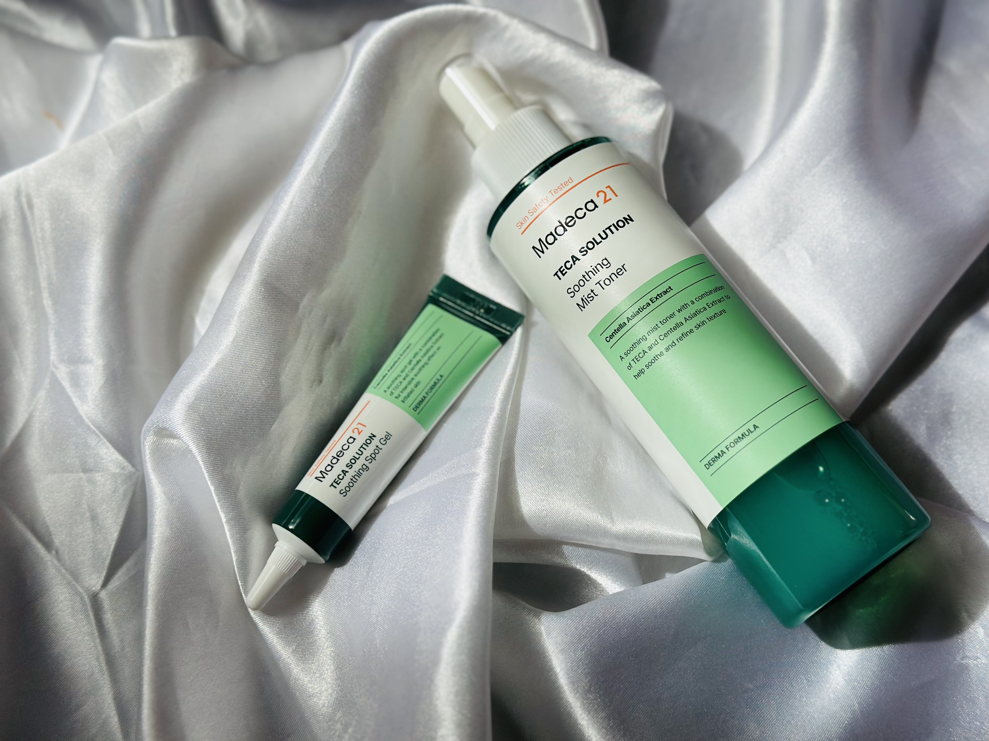 テカソルーションスージングジェル/Madeca21/フェイスクリームを使ったクチコミ（1枚目）