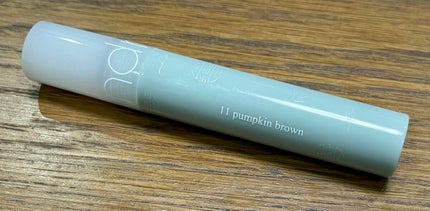 グラスティングウォーターティント 韓服エディション #11 pumpkin brown/rom&nd/リップティントを使ったクチコミ(2枚目)