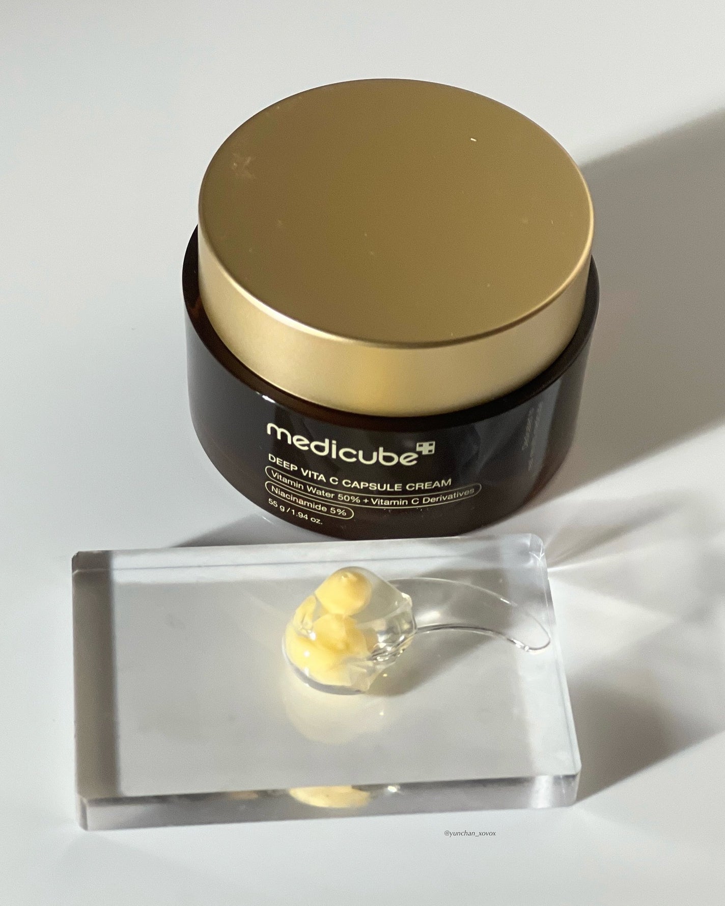 ディープビタCカプセルクリーム/MEDICUBE/フェイスクリームを使ったクチコミ(3枚目)