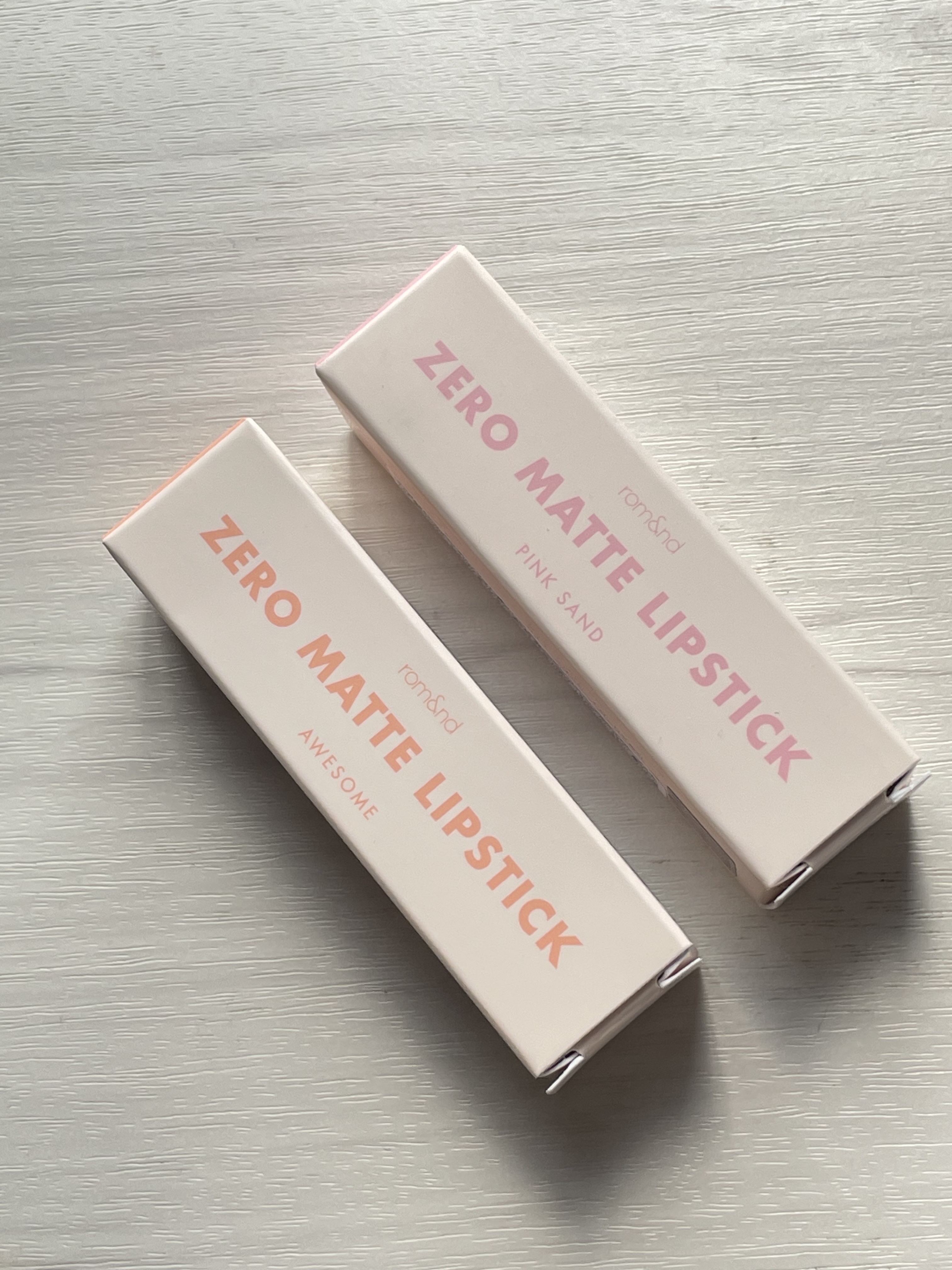 ゼロマットリップスティック/rom&nd/口紅を使ったクチコミ（1枚目）