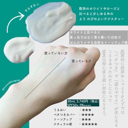 UVイデア XL プロテクショントーンアップ クリア/ラ ロッシュ ポゼ/化粧下地を使ったクチコミ(2枚目)