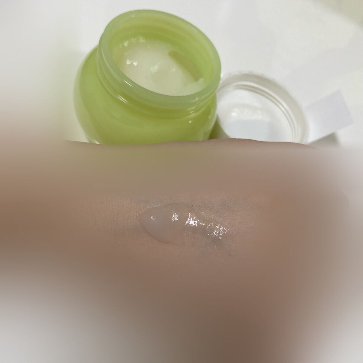 白玉もちウォータークリーム/NUAN/フェイスクリームを使ったクチコミ(5枚目)
