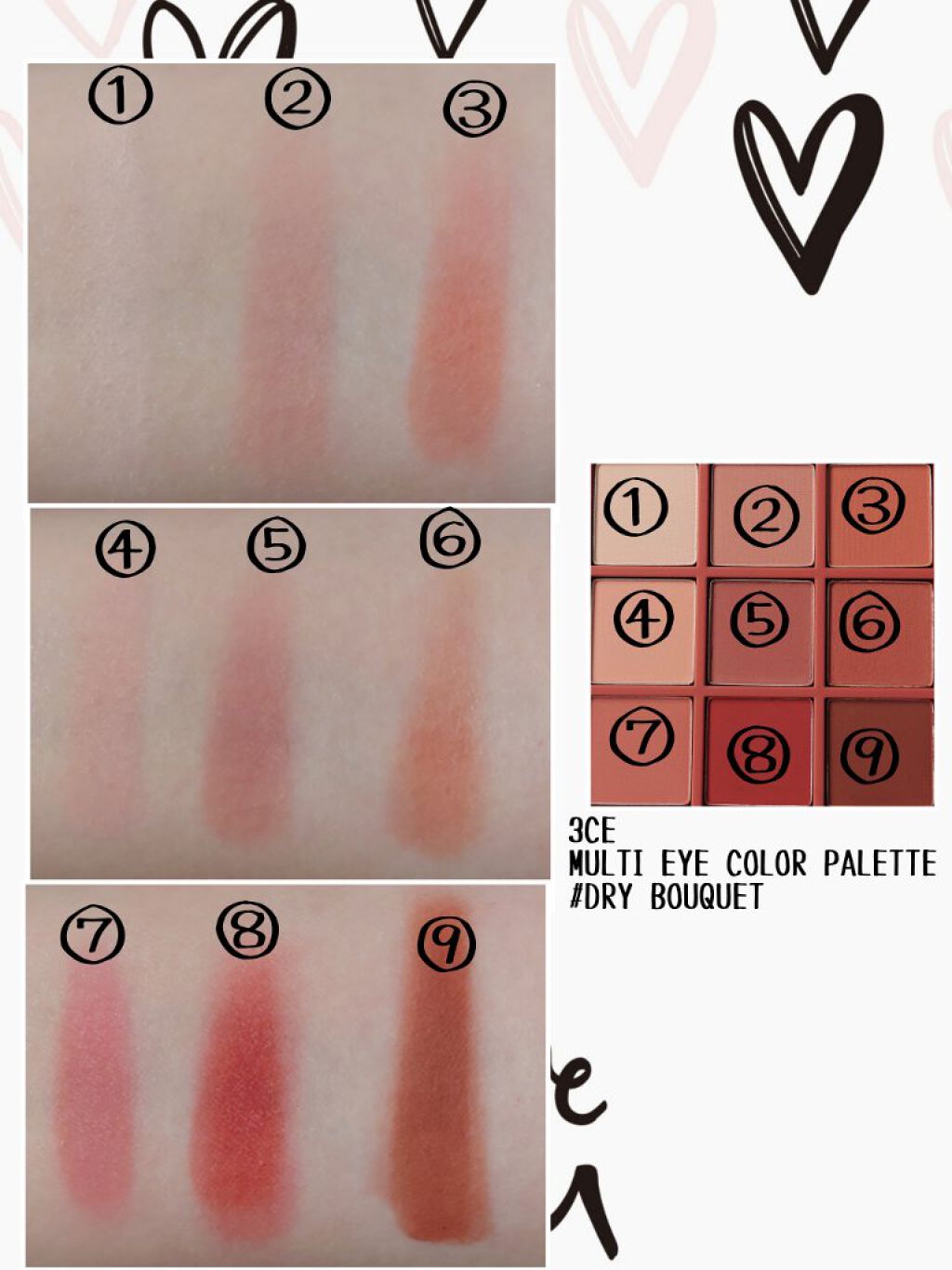 3CE マルチアイカラーパレット/3CE/アイシャドウパレットを使ったクチコミ（2枚目）