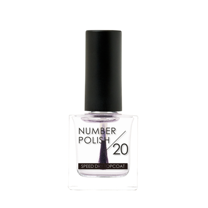 D-UP NUMBER POLISH 20 スピードドライトップコート