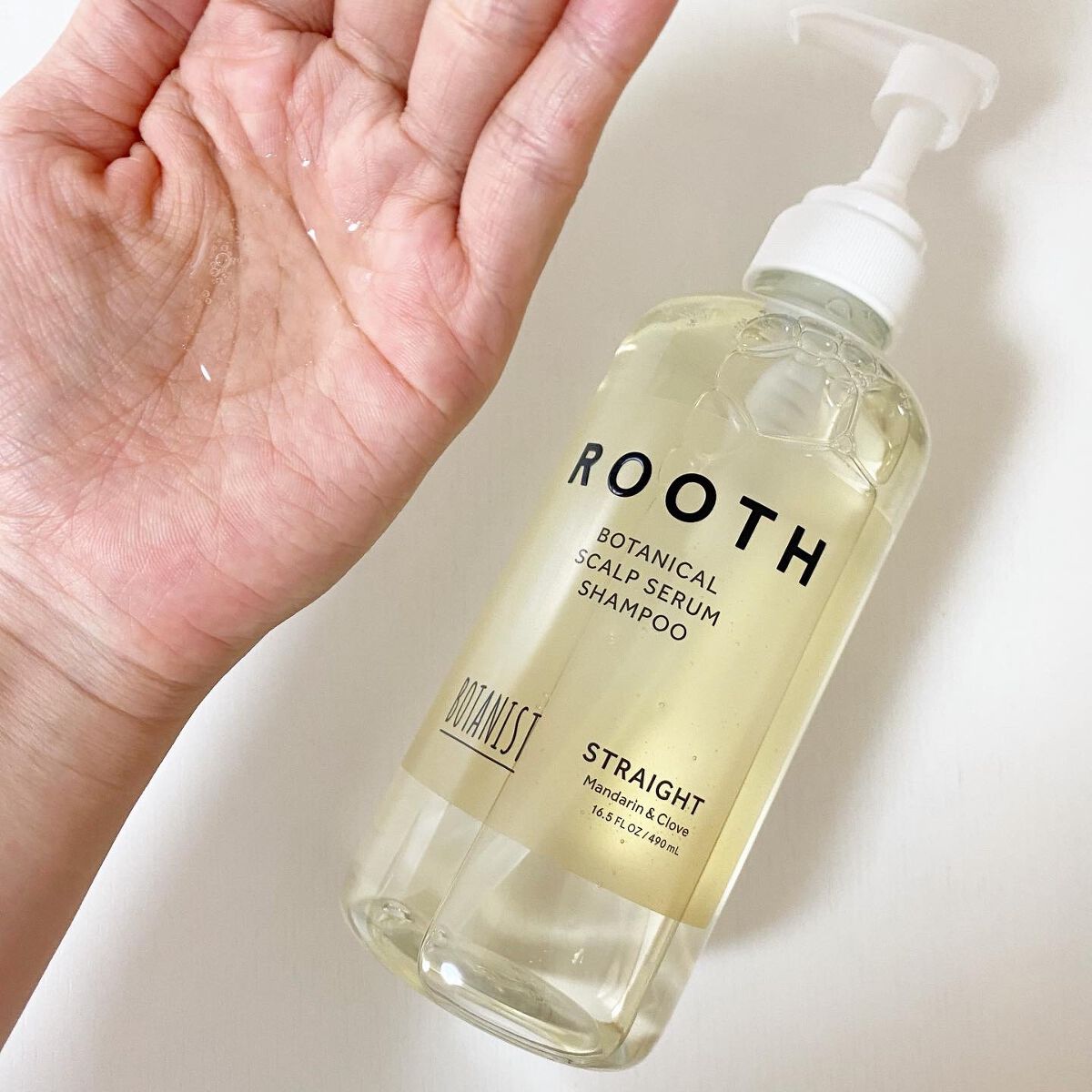 ルース ボタニカルスカルプセラム シャンプー・トリートメント（ストレート）/BOTANIST/市販シャンプーを使ったクチコミ（2枚目）