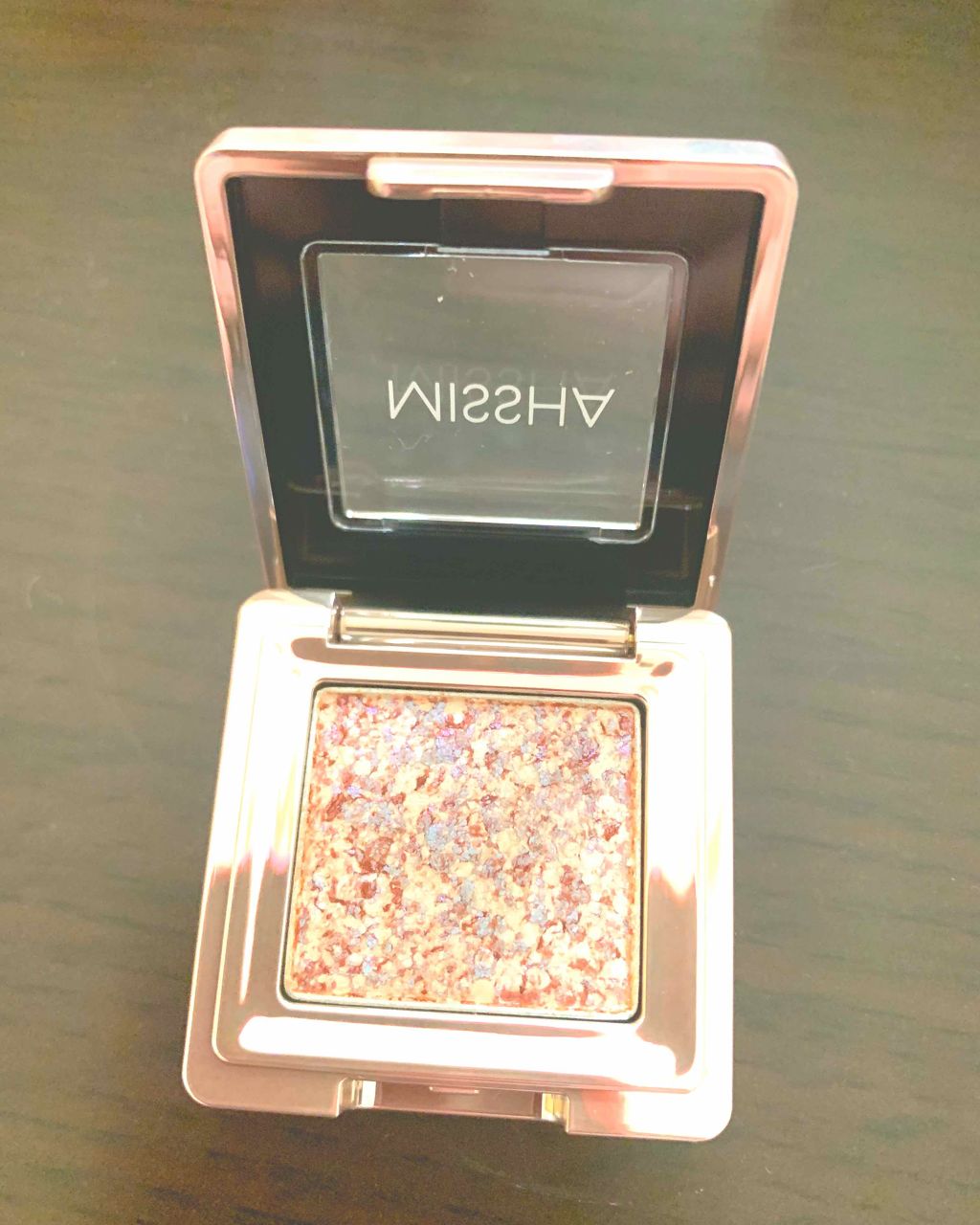 グリッタープリズム シャドウ/MISSHA/グリッターを使ったクチコミ（1枚目）