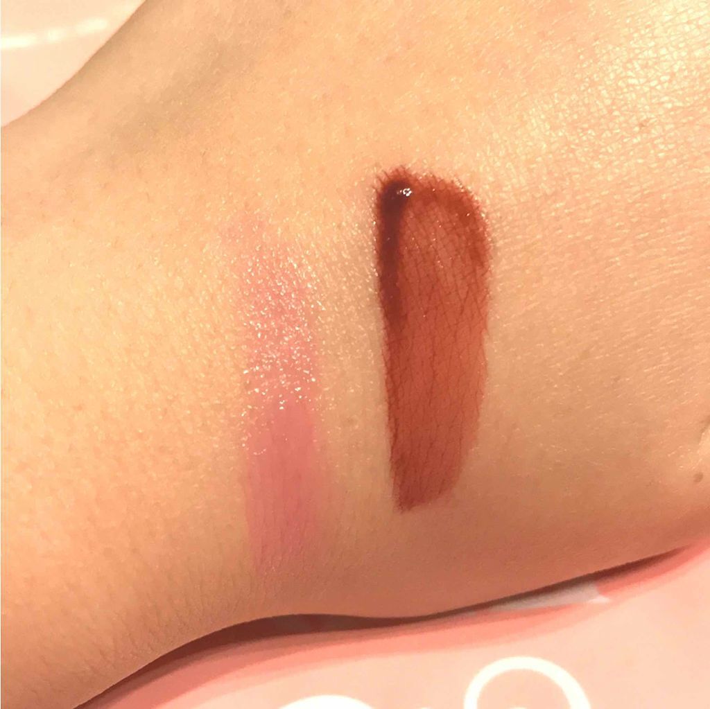 ディアダーリン ウォータージェルティント （アイスティント）/ETUDE/口紅を使ったクチコミ（3枚目）