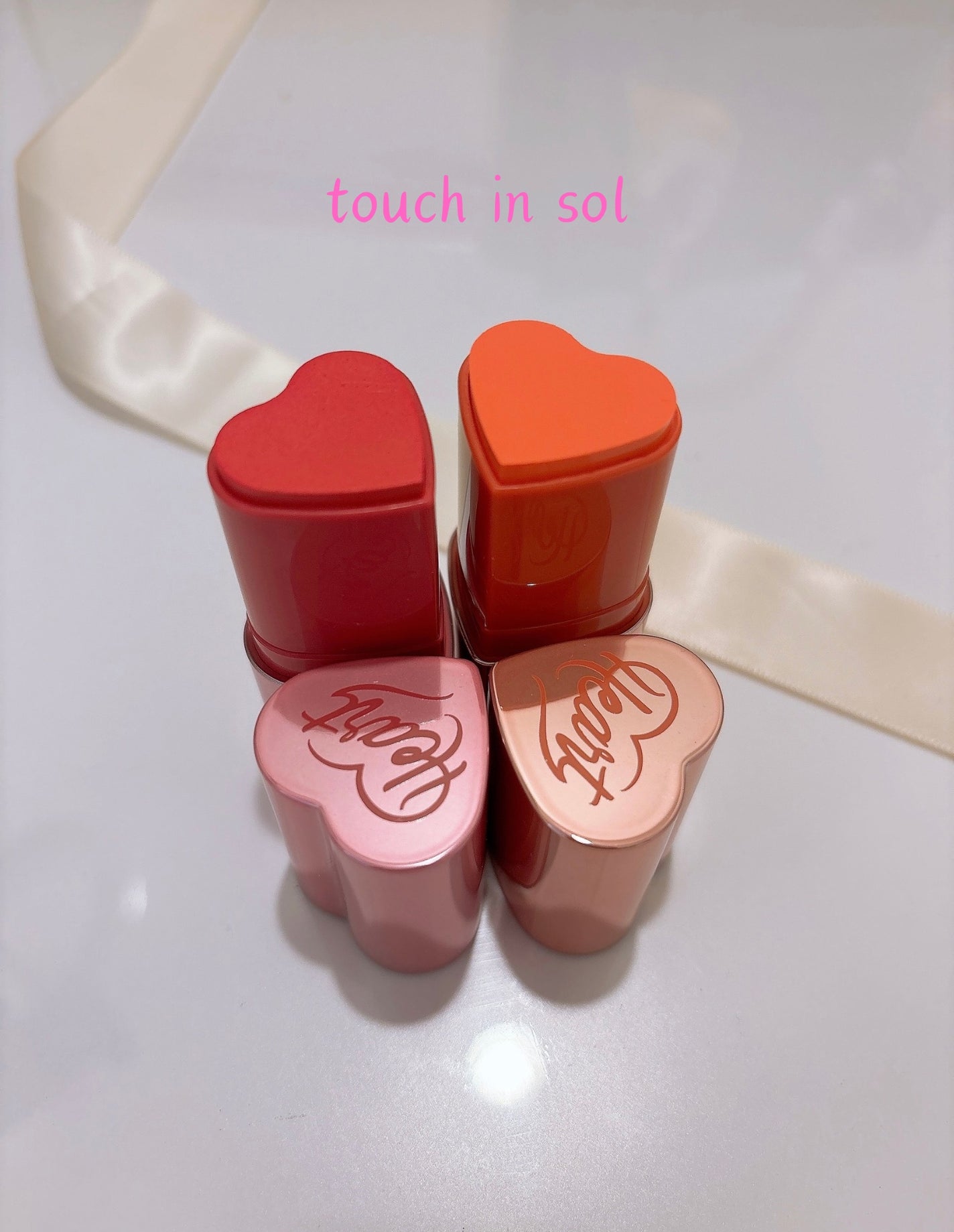 タッチインソール チークブラッシャー/touch in SOL /ジェル・クリームチークを使ったクチコミ(1枚目)