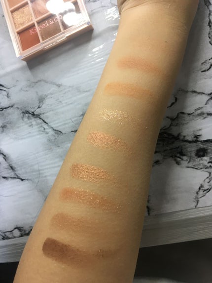 アイシャドウパレット/Kirei&co./アイシャドウパレットを使ったクチコミ(2枚目)