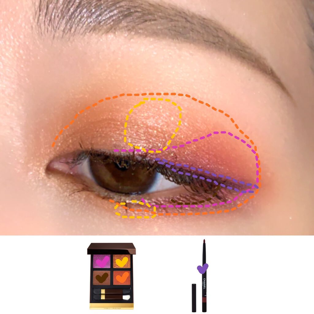 アイ カラー クォード/TOM FORD BEAUTY/アイシャドウパレットを使ったクチコミ(4枚目)