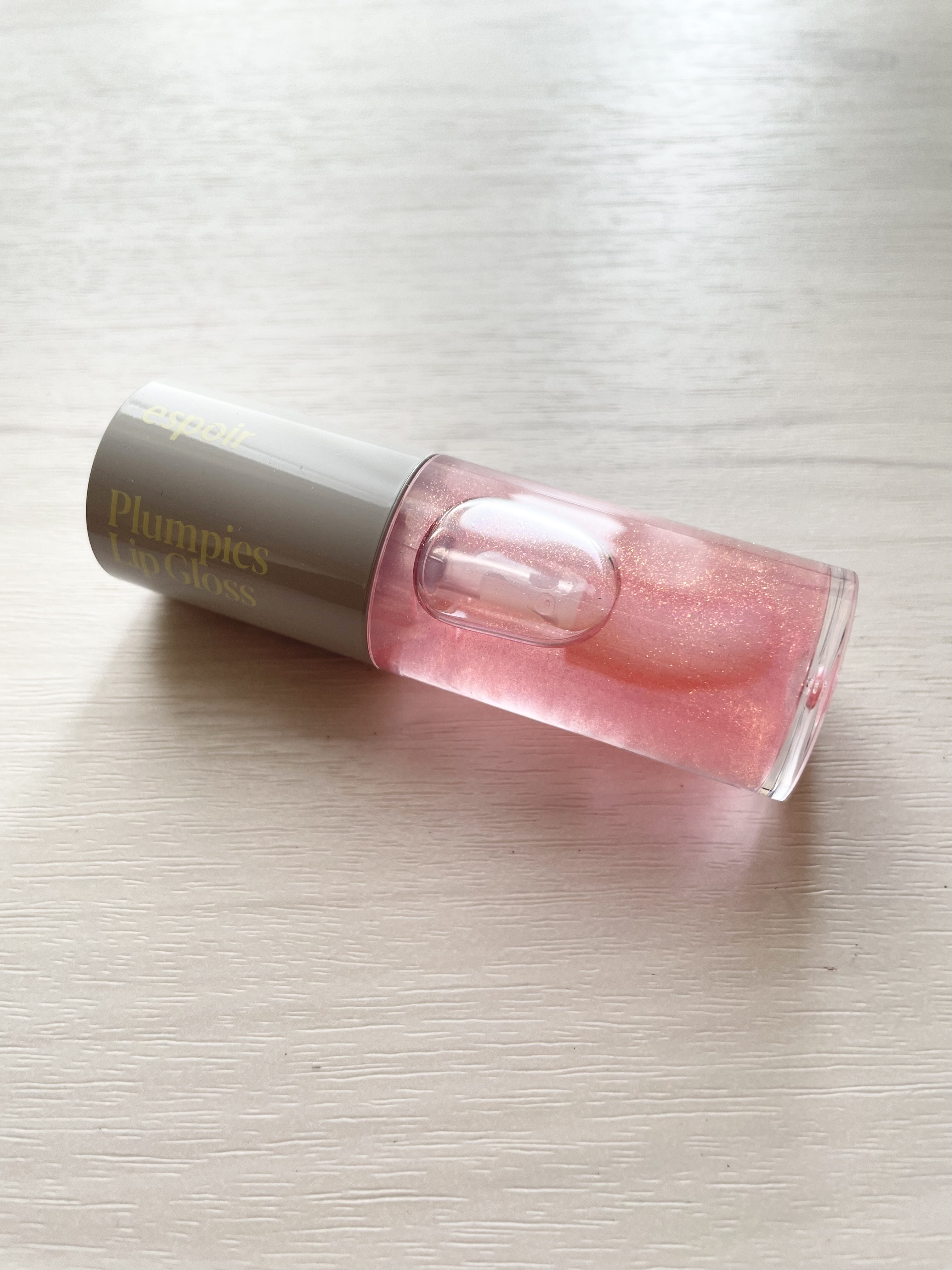 エスポア プランピーズ リップグロス 01 ロージービーム/espoir/リップグロスを使ったクチコミ（1枚目）