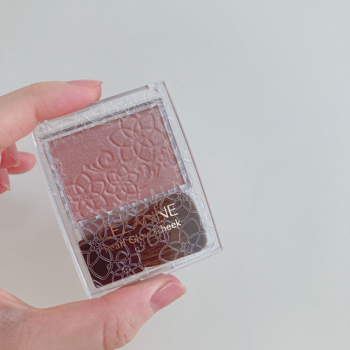 パールグロウチーク/CEZANNE/パウダーチークを使ったクチコミ(2枚目)