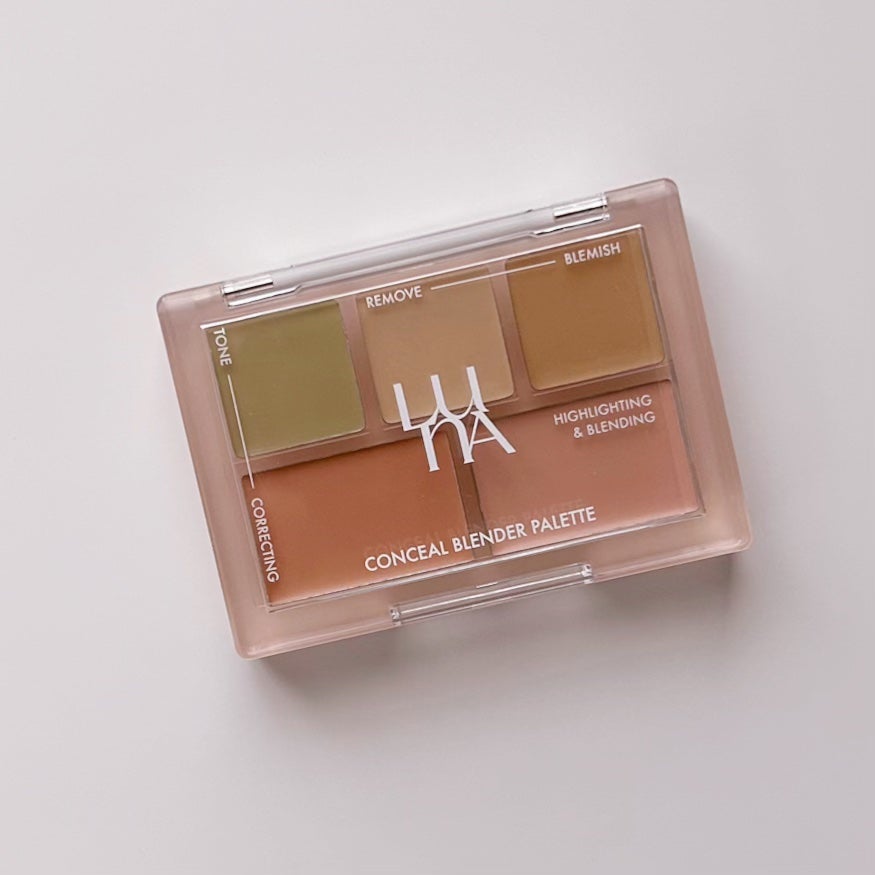 コンシールブレンダーパレット/LUNA/パレットコンシーラーを使ったクチコミ(1枚目)