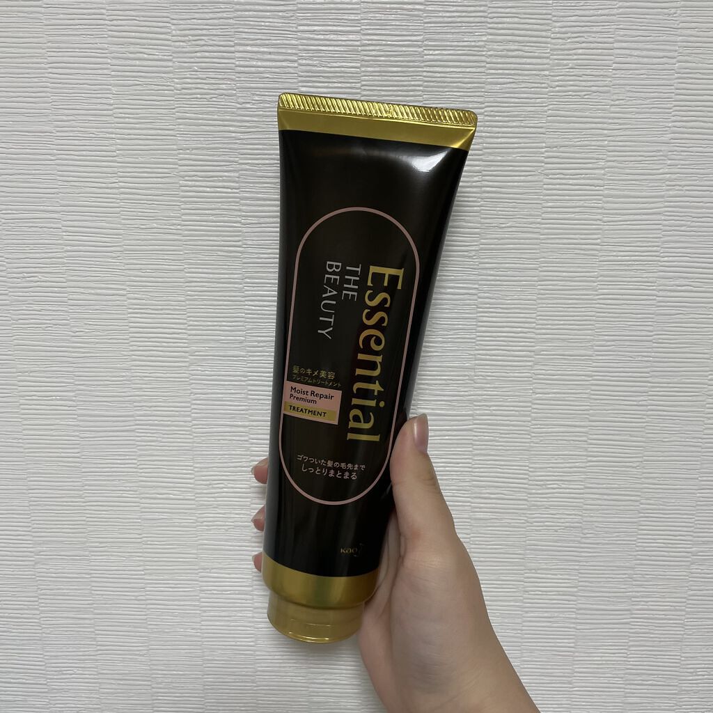 THE BEAUTY 髪のキメ美容プレミアムトリートメント＜モイストリペアプレミアム＞/エッセンシャル/洗い流すヘアトリートメントを使ったクチコミ（1枚目）