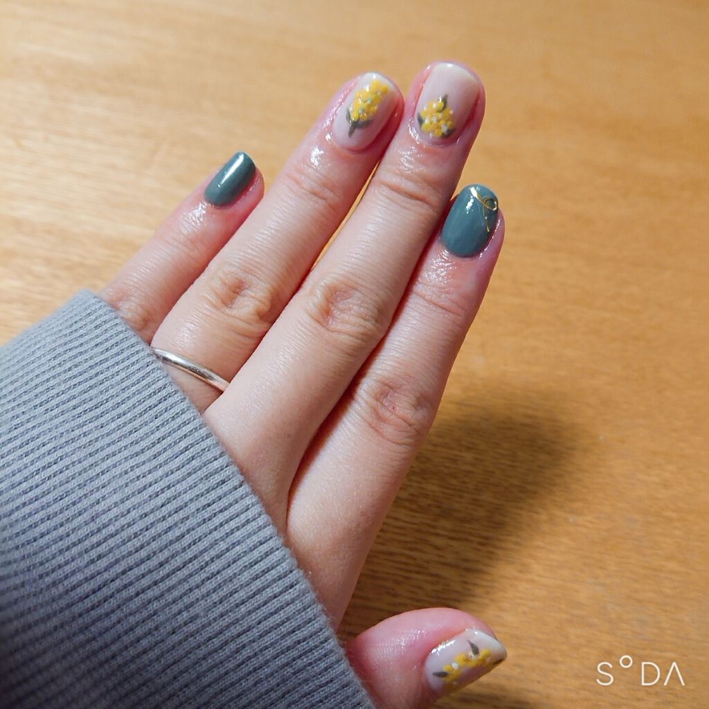 カラフルネイルズ/キャンメイク/マニキュアを使ったクチコミ（2枚目）