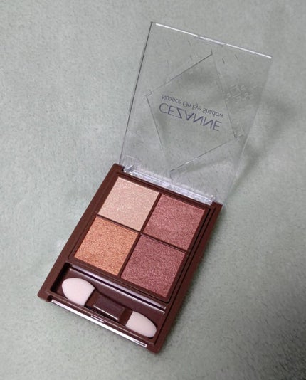 ニュアンスオンアイシャドウ/CEZANNE/アイシャドウパレットを使ったクチコミ(2枚目)
