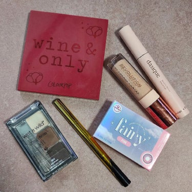 ColourPop Wine&Onlyのクチコミ「メイク記録🕊‪🌱‬⁡
⁡
▶カラコン ⁡
アイレンズ⁡ 
『fairy（フェアリー）』⁡⁡⁡
.....」（3枚目）