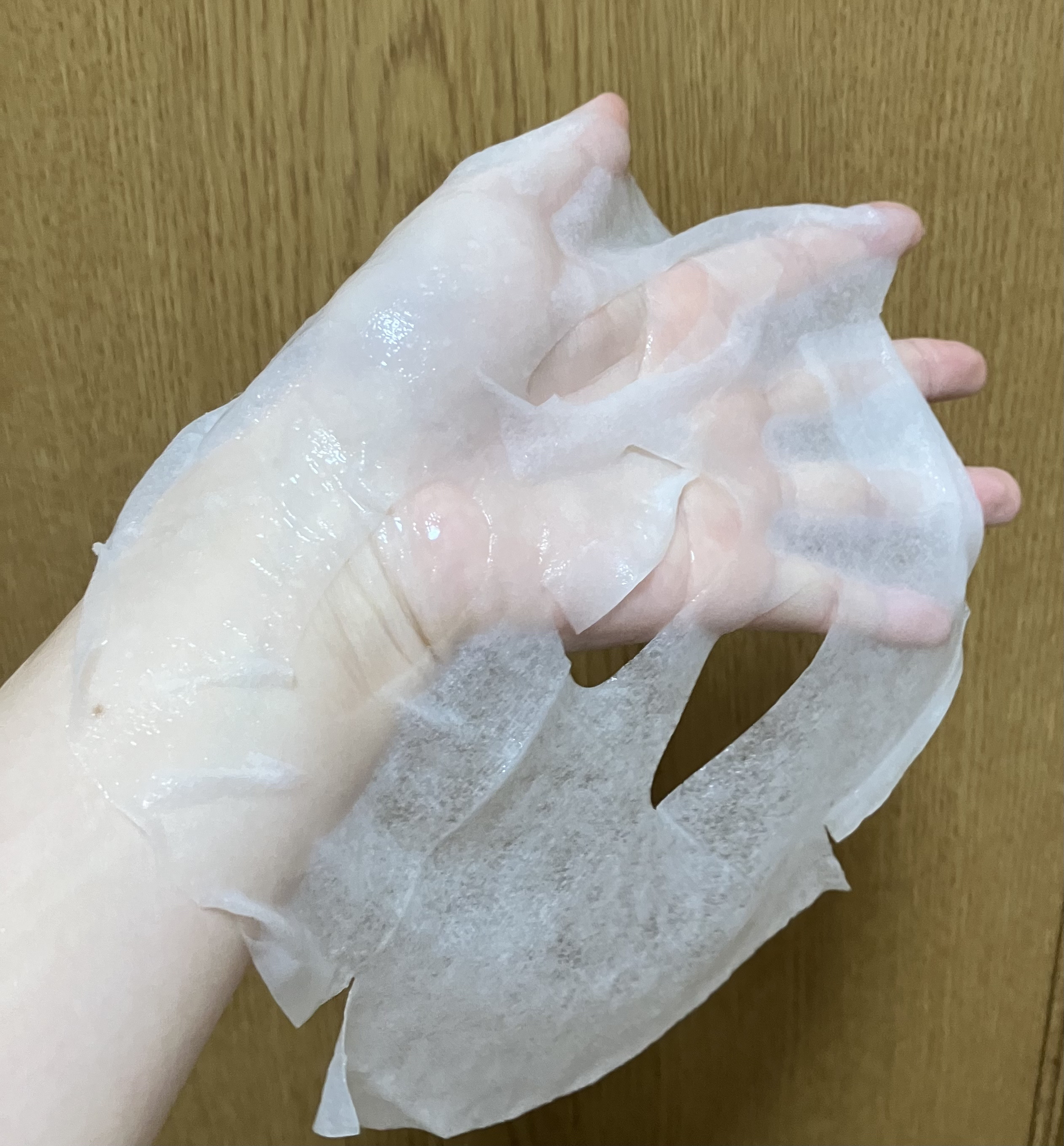 セルフィッシュ ブルーミング マスク(カーミング)/OFBASE/シートマスク・パックを使ったクチコミ（2枚目）