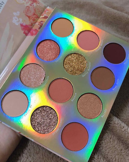 COLOURPOPxKARRUECHE ブラウンシュガーパレット/ColourPop/アイシャドウパレットを使ったクチコミ(2枚目)